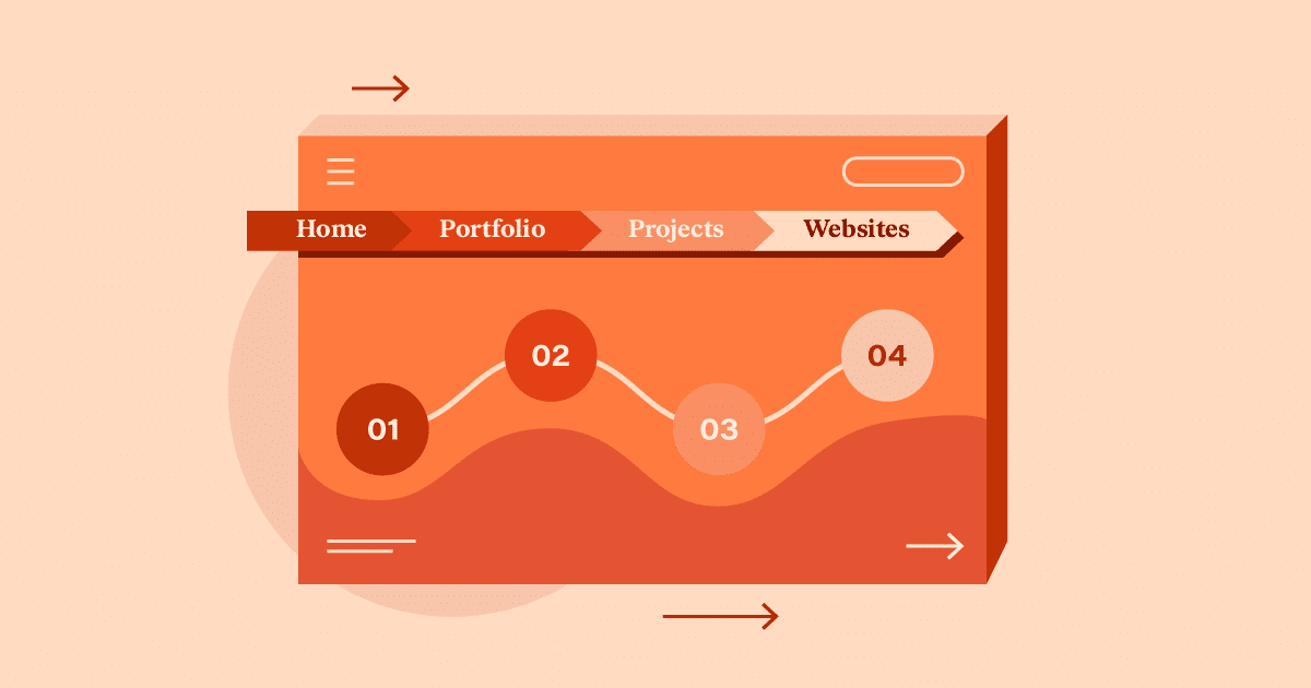 breadcrumbs website navigation